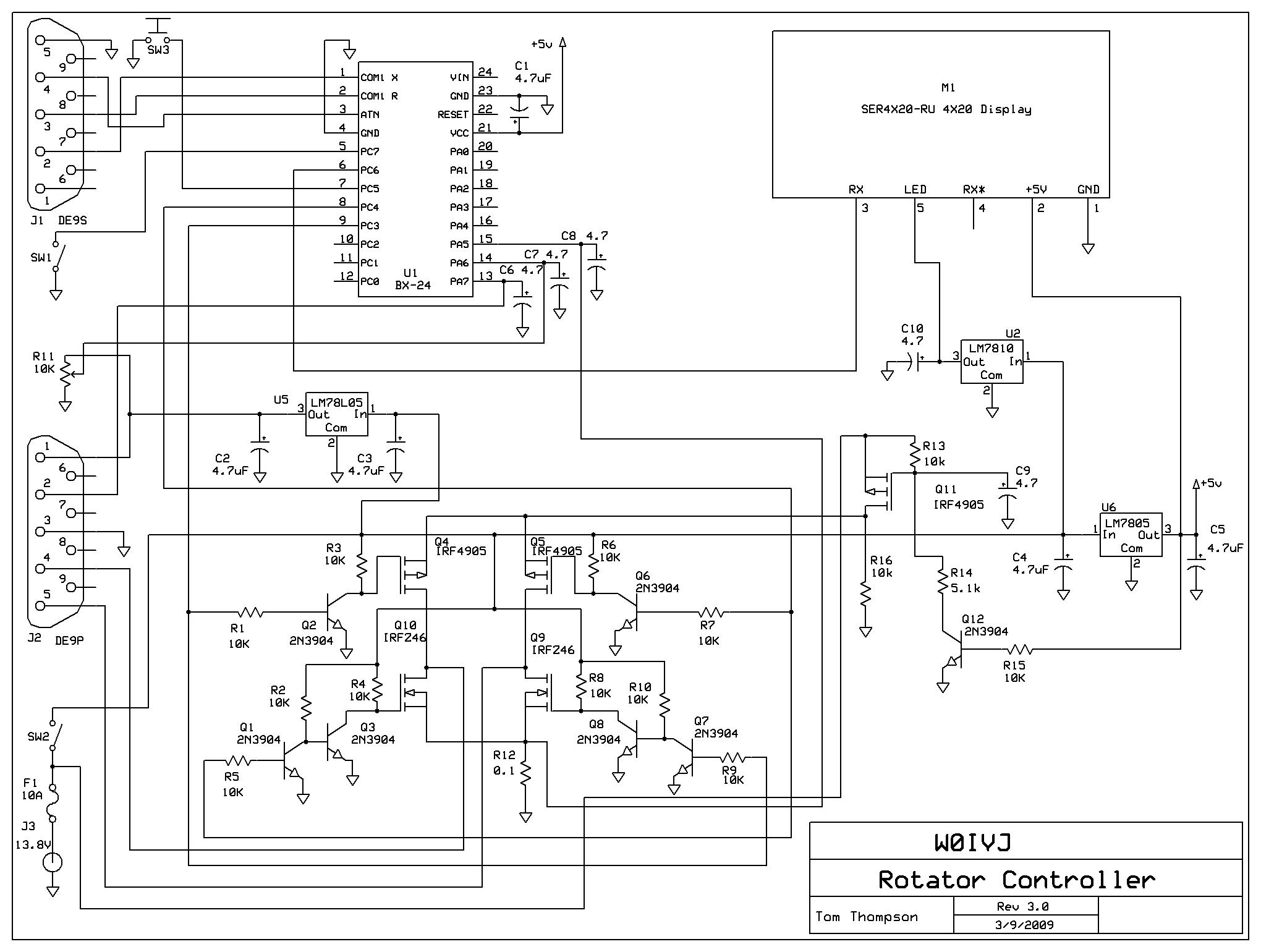 cdr rotor control wiring diagram - Wiring Diagram